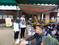 Khairul Kiyedi Pasaribu Berikan Hak Pilihnya Di TPS 3 Hutabalang