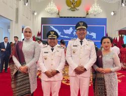 Presiden Prabowo Subianto Lantik Akhmad Syukri Nazry Penarik dan Pantas Maruba Lumban Tobing Menjadi Wali Kota dan Wakil Wali Kota Sibolga Periode 2025 – 2030