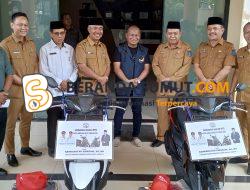 Ketua Fraksi Partai Nasdem DPRD Provsu Sumbang 2 Unit Sepeda Motor Kepada Panitia Acara MTQ Ke-52 Tingkat Kota Sibolga