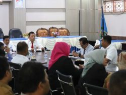 Wali Kota Sibolga Pimpin Rapat Bahas Penataan Pedagang Kaki Lima Agar Mendapat Tempat Yang Lebih Layak