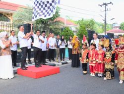 Walikota Sibolga Lepas Pawai Karnaval Anak Pendidikan Anak Usia Dini (PAUD)