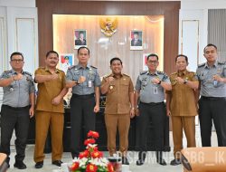 Wali Kota Sibolga Terima Audiensi Kalapas Kelas IIA Sibolga