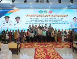 dr. Rahma Syukri Penarik Resmi Dikukuhkan Sebagai Bunda Literasi dan Bunda Paud Kota Sibolga Masa Bakti 2025-2030 Oleh Ny. Kahiyang Ayu Bobby Nasution