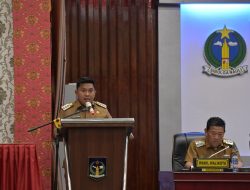 Walikota Sibolga Sampaikan Ucapan Belasungkawa Atas Meninggalnya Almarhum Arjuna Tamaraya Pada Saat Rapat Paripurna di Gedung DPRD Kota Sibolga