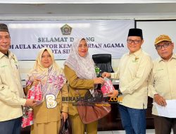 BAZNAS Sibolga Salurkan 1.500 Kaleng Kornet Sapi untuk 300 Guru Madrasah dan Guru Agama