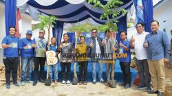 Gerakan Langit Biru Hadir di Huntap Sibolga, Demokrat Tanam 55 Pohon, Wali Kota Sibolga: Penghijauan Kunci Cegah Banjir dan Longsor