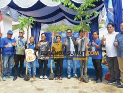 Gerakan Langit Biru Hadir di Huntap Sibolga, Demokrat Tanam 55 Pohon, Wali Kota Sibolga: Penghijauan Kunci Cegah Banjir dan Longsor